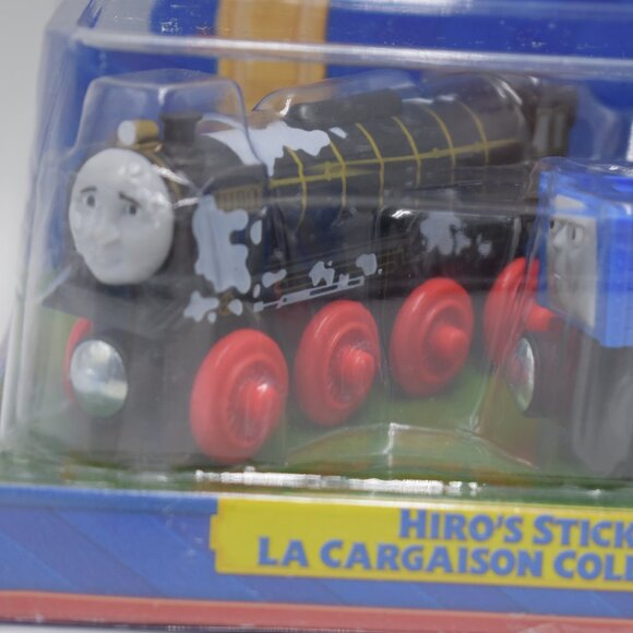 Hiro's Sticky Spill Fisher Price Thomas & Friends Wooden Railway Train Engine - Picture 5 of 11
